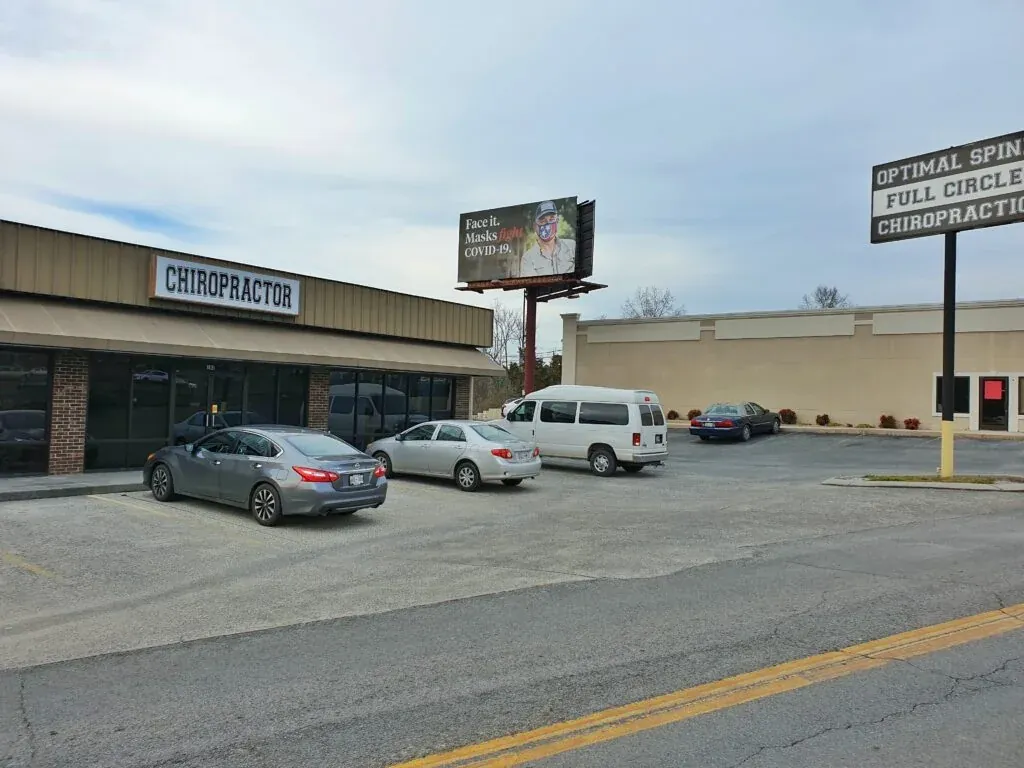 Exterior of the clinic at 184 Old Mouse Creek Road